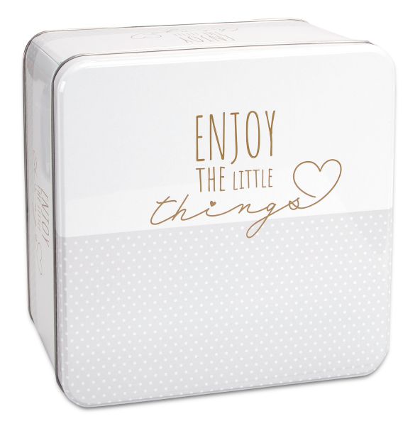 Städter - Gebäckdose "Enjoy the little things“ | 21 cm