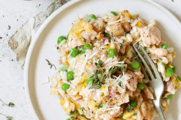 48-risotto-mit-haehnchen-mais-und-erbsen